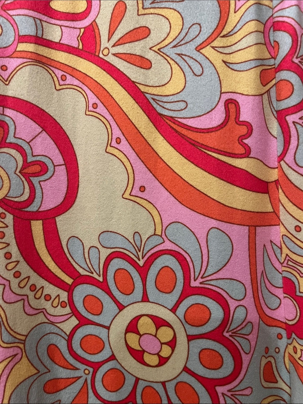 High-Rise Multicolor Floral Flare-Leg Leggings - Picture 2 of 4